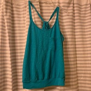 ROXY Teal Tank Top